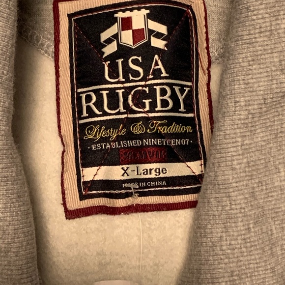 BNWT Mens Pullover Preppy Sweater by USA Rugby - Picture 3 of 4